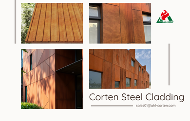 Corten Steel Cladding Panel